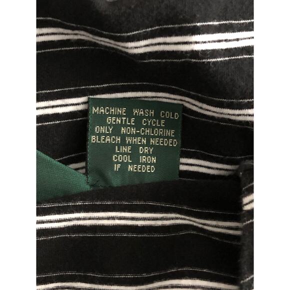 Bushwacker Stripe Tee Women's Large Crew Neck Short Sleeve - Picture 6 of 6